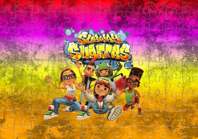 Пазл Із Маленькими Елементами Subway Surfers (2) Розмір A4