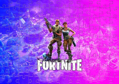 Пазл Із Маленькими Елементами Fortnite (15) Розмір A4