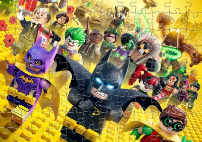 Пазл Із Маленькими Елементами The Lego Batman Movie Розмір A4