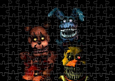 Пазл Із Маленькими Елементами Fnaf [14] Розмір A5