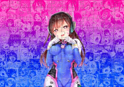 Пазл Із Маленькими Елементами Overwatch (Senpai) Розмір A5