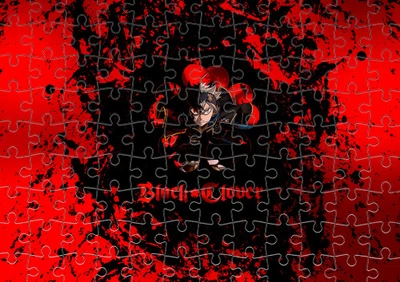 Пазл Із Маленькими Елементами Black Clover (Чорний Конюшина) 5 Розмір A4