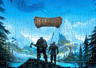 Пазл Із Маленькими Елементами Valheim Розмір A4