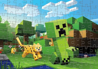Пазл Із Маленькими Елементами Minecraft 14 Розмір A3