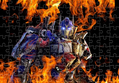 Пазл Із Маленькими Елементами Transformers [2] Розмір A5