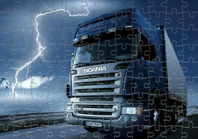 Пазл Із Маленькими Елементами Scania Дальнобій 2022 Розмір A3