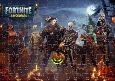 Пазл Із Маленькими Елементами Fortnite Halloween Розмір A4
