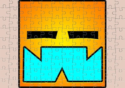 Пазл Із Маленькими Елементами Geometry Dash 6 Розмір A5