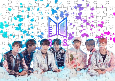 Пазл Із Маленькими Елементами Bts [Gradient 1] Розмір A4