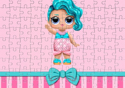 Пазл Із Маленькими Елементами Lol Doll 1 Розмір A5