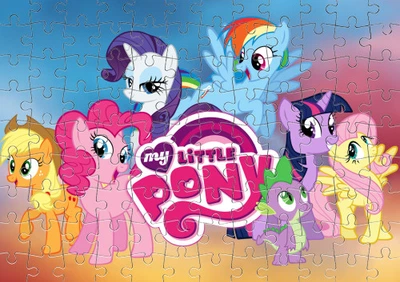 Пазл Із Маленькими Елементами My Little Pony Розмір A4