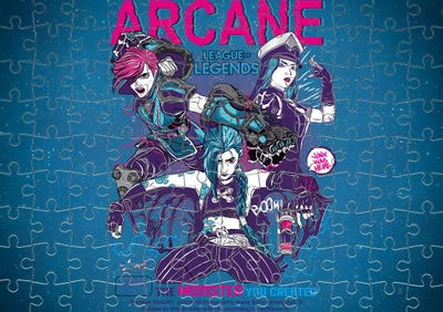 Пазл Із Маленькими Елементами Arcane 5 Розмір A3