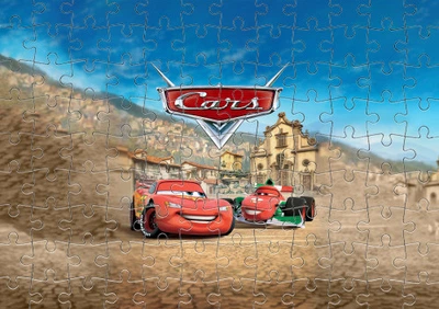 Пазл Із Маленькими Елементами Тачки / Cars [3] Розмір A5