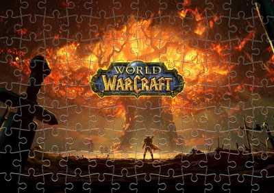 Пазл Із Маленькими Елементами Warcraft Fire Tree Розмір A3