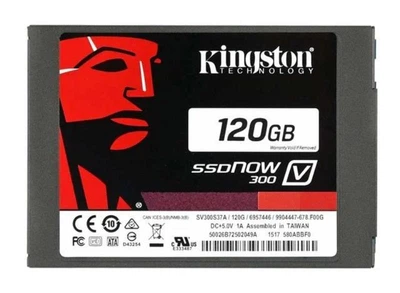 SSD накопитель 120 ГБ Kingston (2.5", MLC, SATAIII, SV300S37A/120G) Б/У