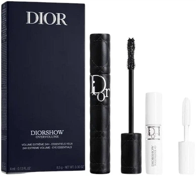 Набір для жінок Christian Dior Diorshow Туш для вій Overvolume 090 Full Lashes 8.5 г + Праймер для вій 4D Maximizer 4 мл (3348901752701)