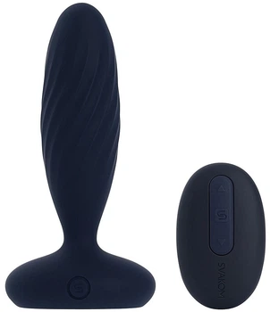 Анальная смарт-пробка Svakom Jordan Navy Blue (6959633104521)
