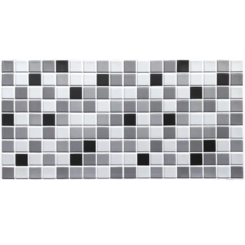 Декоративная стеновая панель Sticker Wall Черно-белая мозаика SW-00001432 960 х 480 х 4 мм