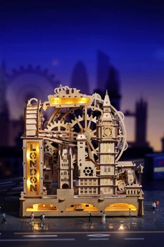 Бук нук (книжкова поличка) Robotime Marble Travel London