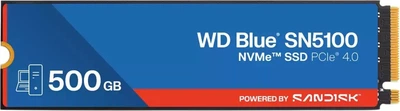 Dysk SSD Western Digital Blue SN5100 500GB NVMe M.2 2280 PCIe 4.0 x4 3D NAND QLC (WDS500G5B0E-00CPE0)