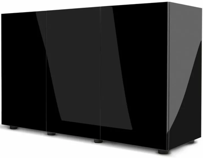 Szafka do akwarium AQUAEL 113631 Błyszcząca z drzwiami 150 x 40 x 72 cm czarna (5905546195171)