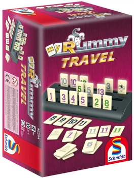 Настільна гра Schmidt Spiele MyRummy Travel у дорожній версії (англійська версія) (4001504492847)