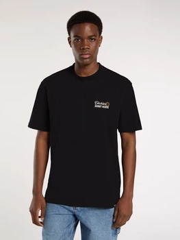 Koszulka męska bawełniana Dickies DK0A87QNBLK1 L Czarna