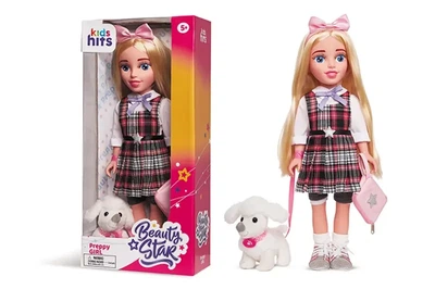 Лялька Kids Hits Beauty star Preppy Girl із собачкою