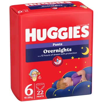 Подгузники Huggies Overnights Pants Трусики 6 15-25 кг 22 шт. (5029053581101)