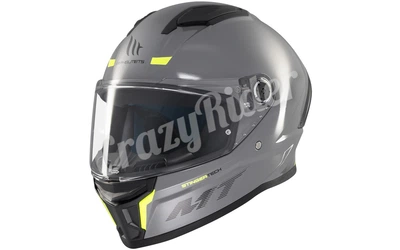 Шлем (интеграл) MT STINGER 2 A12 Solid Gloss Grey L