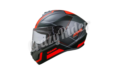 Шлем (интеграл) AXXIS DRAKEN S Sonar B5 Matt Red S – фото, отзывы