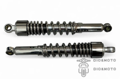 Амортизаторы задние Delta 345mm, регулируемые, короткий стакан, хром 'LIPAI'