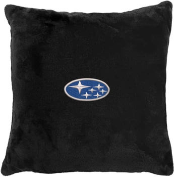 Подушка декоративна Evatech Subaru Чорна з вишивкою 35х35 см (MPCSSBV029)