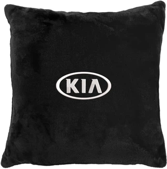 Подушка декоративная Evatech Kia Черная с вышивкой 35х35 см (MPCSSBV051)