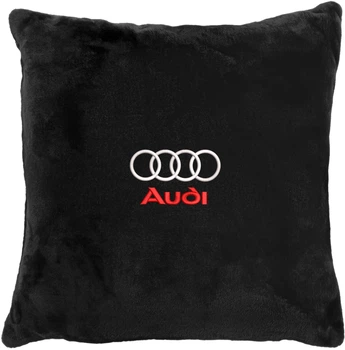 Подушка декоративная Evatech Audi Черная с вышивкой 45х45 см (MPCSHBV003)