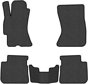 EVA килимки EVAtech в салон авто для Outback (BP) Subaru 2003-2009 3 покоління Combi EU Чорний (SU42768C5LA1SBB)