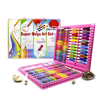 Набір для малювання Lesko Super Mega Art Set 228 предметів