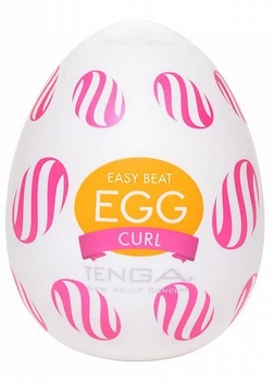 Мастурбатор-яйцо Tenga Egg Curl с рельефом из шишечек (4570030970896)