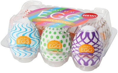 Набор мастурбаторов-яиц Tenga Egg Wonder Pack (4570030970919)
