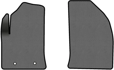 EVA килимки EVAtech в салон авто передні для Ford Fusion 2002-2012 1 покоління Htb EU 2 шт Grey/Black (FD32012AV2TL2SGB)