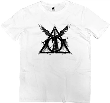 Футболка Преміум Чоловіча Гарри Поттер / Harry Potter 10 Розмір 2Xl Білий