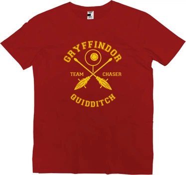 Футболка Преміум Чоловіча Gryffindor Harry Potter Розмір M Червоний