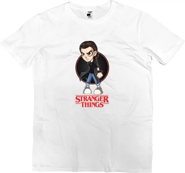 Футболка Преміум Чоловіча Stranger Things 3 Розмір 2Xl Білий