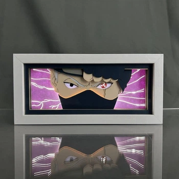 Багатошаровий Нічник лампа аніме NARUTO світильник Kakashi Hatake Какаші Хатаке Наруто Боруто