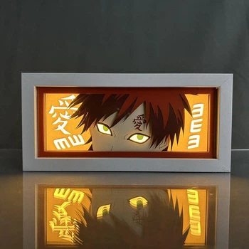 Багатошаровий Нічник лампа аніме NARUTO світильник Gaara Ґаара Наруто Боруто