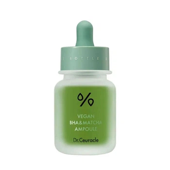 Ампульна сироватка з BHA кислотою та екстрактом чаю матча Dr.Ceuracle Vegan BHA&Matcha Ampoule 30 ml