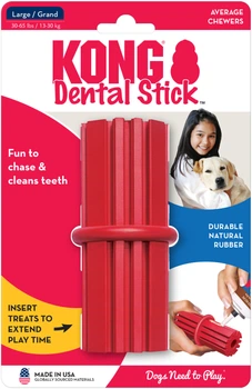 Zabawka dla psa Kong Dental Stick KD1E L (0035585121123)