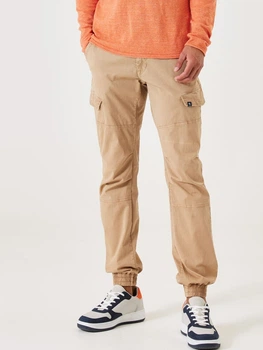 Джинси Джогери чоловічі Garcia Jeans Z1125-5104 33-32 Бежеві (8713215416239)