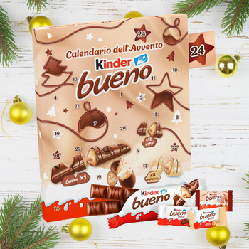 Адвент календарь Kinder Bueno Adventskalender сладкий подарок 181 г