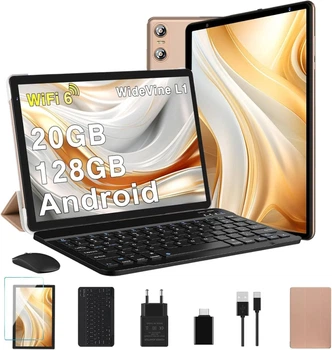 Планшет 10.1" Biegedy B22 6+14/128GB 8 ядер Android 14 6000 mAh Золотий (102011896) - Б/В
